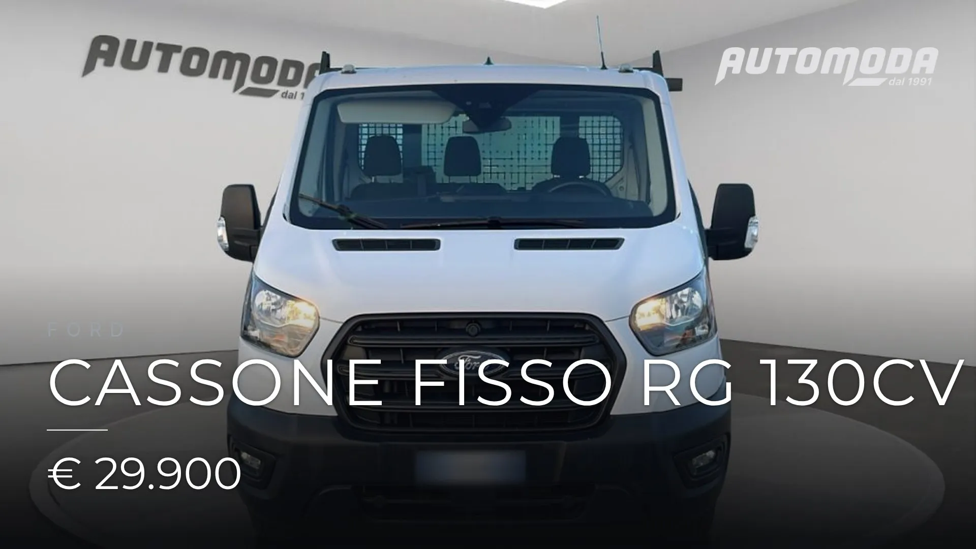 FORD CASSONE FISSO RG 130CV 2024