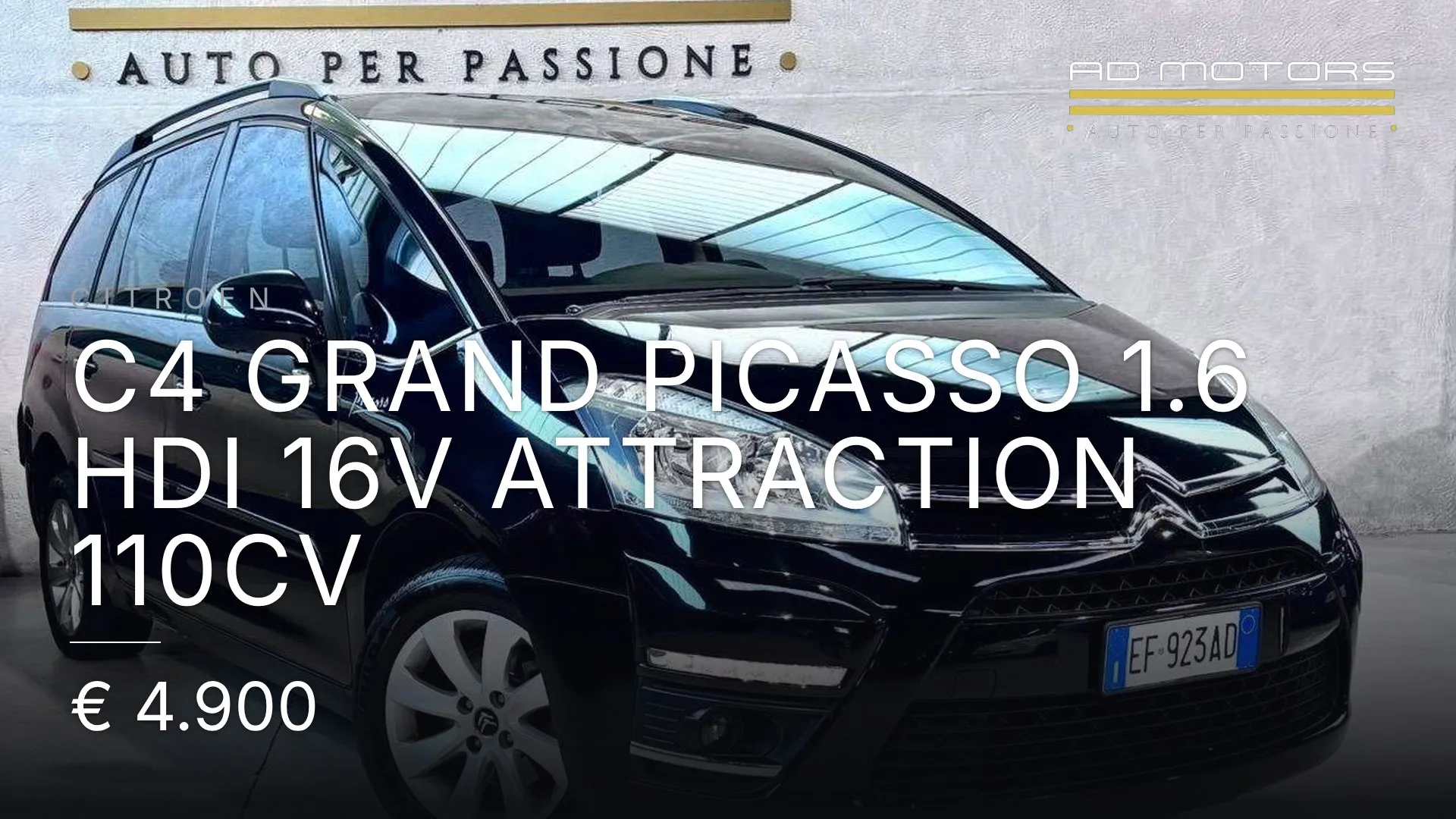 Citroen C4 Grand Picasso 1.6 hdi 16v Attraction 110cv 2010