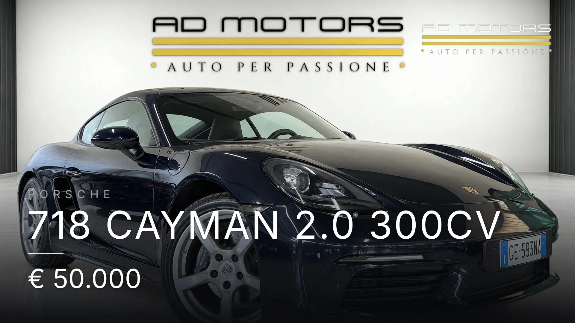 Porsche 718 Cayman 2.0 300cv 2018