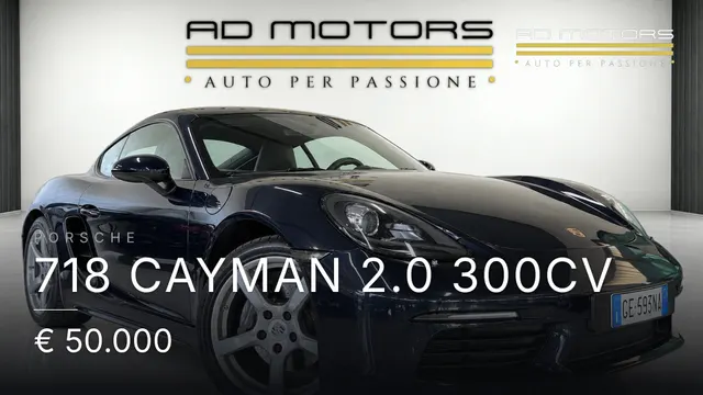 Porsche 718 Cayman 2.0 300cv 2018