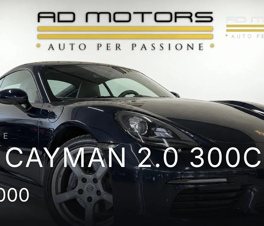 Porsche 718 Cayman 2.0 300cv 2018