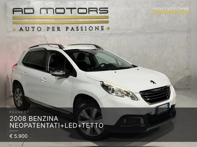 Peugeot 2008 Benzina Neopatentati+LED+Tetto 2013