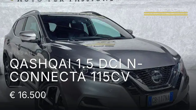 Nissan Qashqai 1.5 dci N-Connecta 115cv 2020