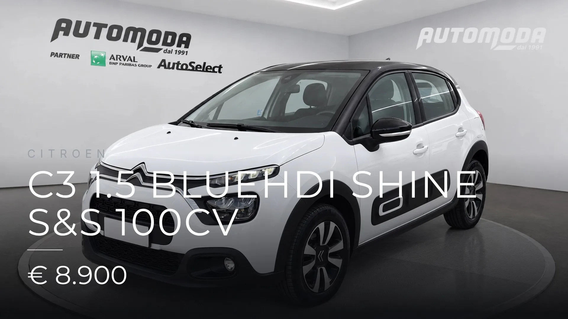 Citroen C3 1.5 bluehdi Shine s&s 100cv 2020