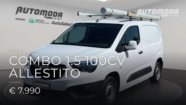 OPEL Combo 1.5 100CV ALLESTITO 2021