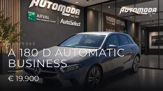 Mercedes A 180 d Automatic Business 2019