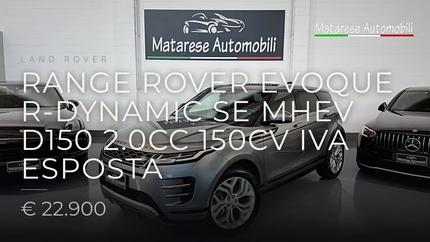 Land Rover Range Rover Evoque R-Dynamic SE mhev D150 2.0cc 150cv IVA Esposta 2019
