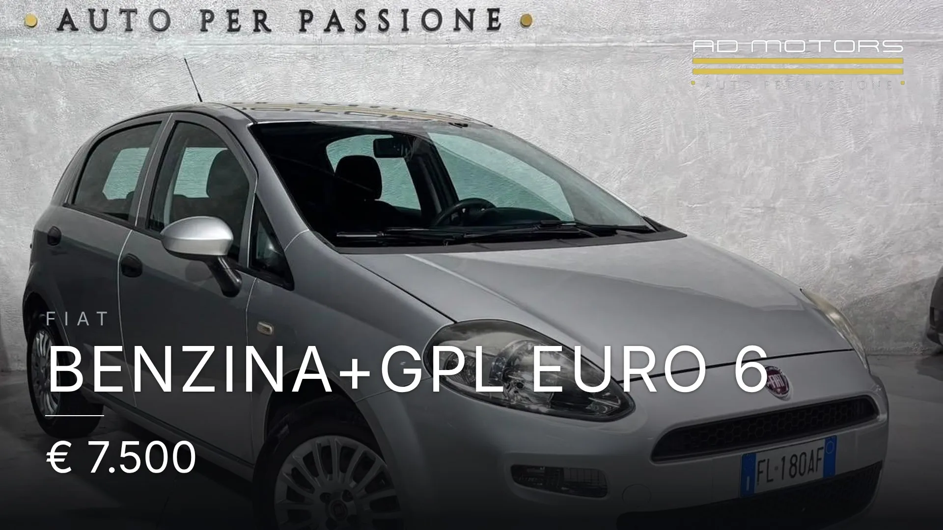 Fiat Benzina+GPL Euro 6 2017