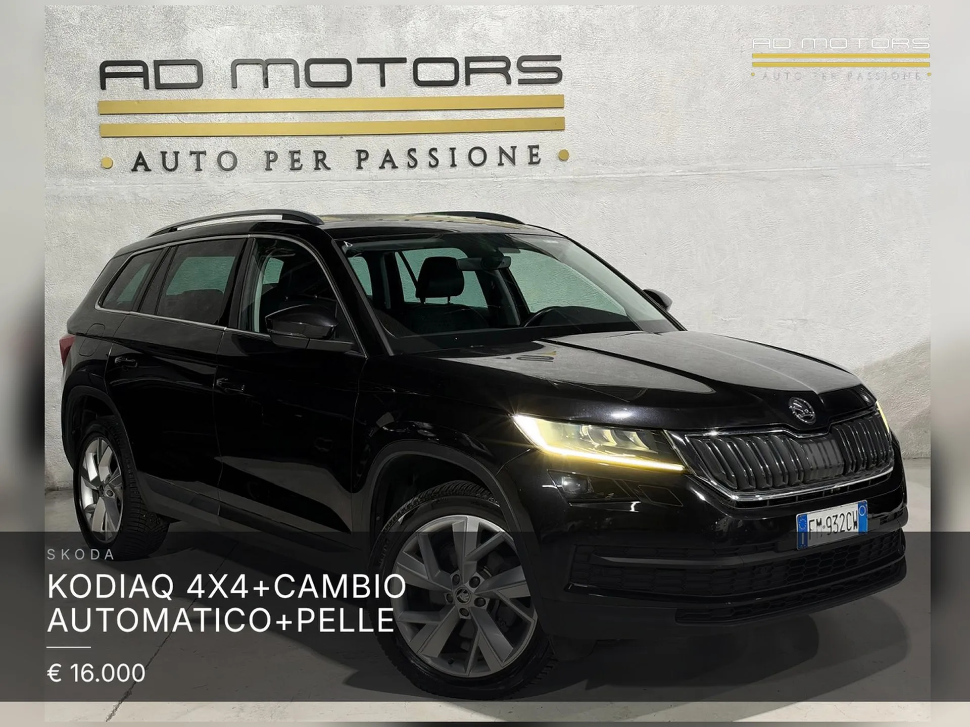 Skoda Kodiaq 4x4+Cambio Automatico+Pelle 2017
