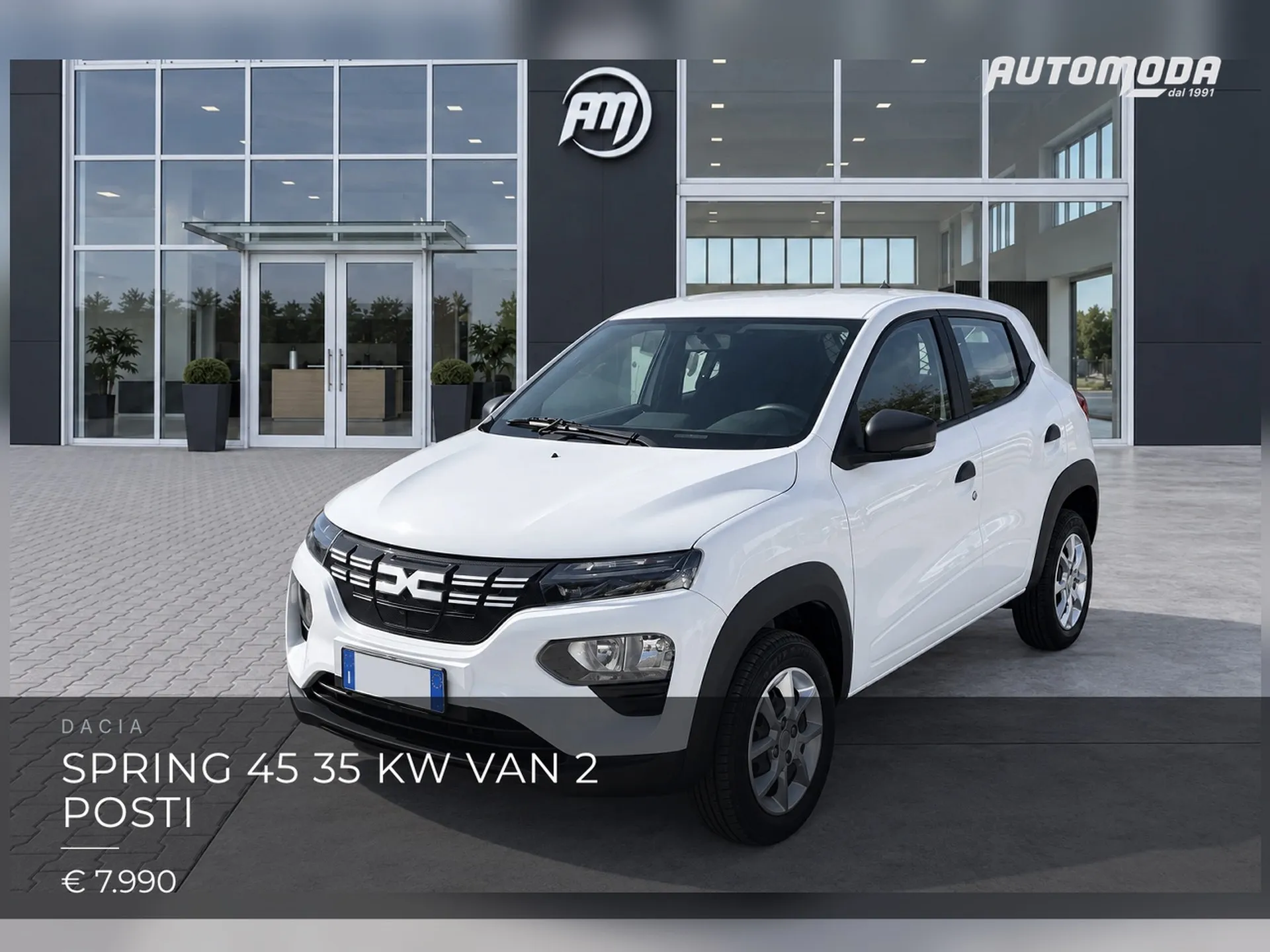 Dacia Spring 45 35 KW VAN 2 POSTI 2024