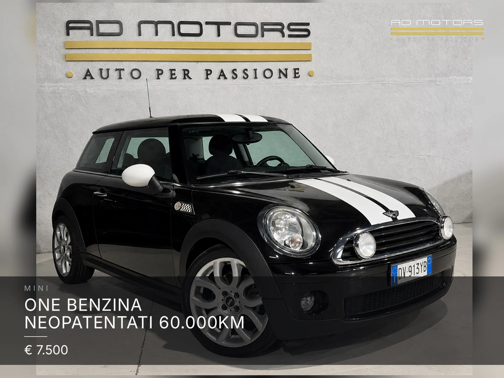 Mini One Benzina Neopatentati 60.000km 2009
