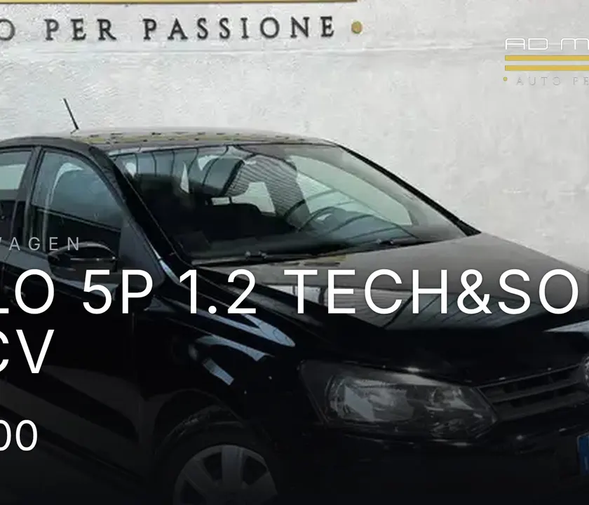 Volkswagen Polo 5p 1.2 Tech&Sound 60cv 2013
