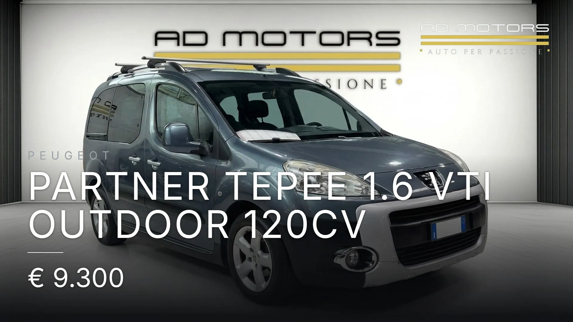 Peugeot Partner Tepee 1.6 vti Outdoor 120cv 2010