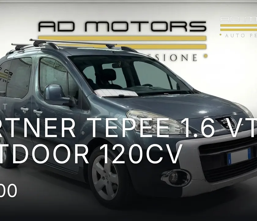 Peugeot Partner Tepee 1.6 vti Outdoor 120cv 2010