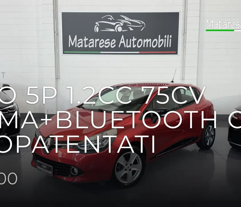 Renault CLIO 5p 1.2cc 75cv Clima+Bluetooth OK Neopatentati 2013