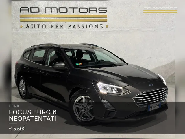 Ford Focus Euro 6 Neopatentati 2019