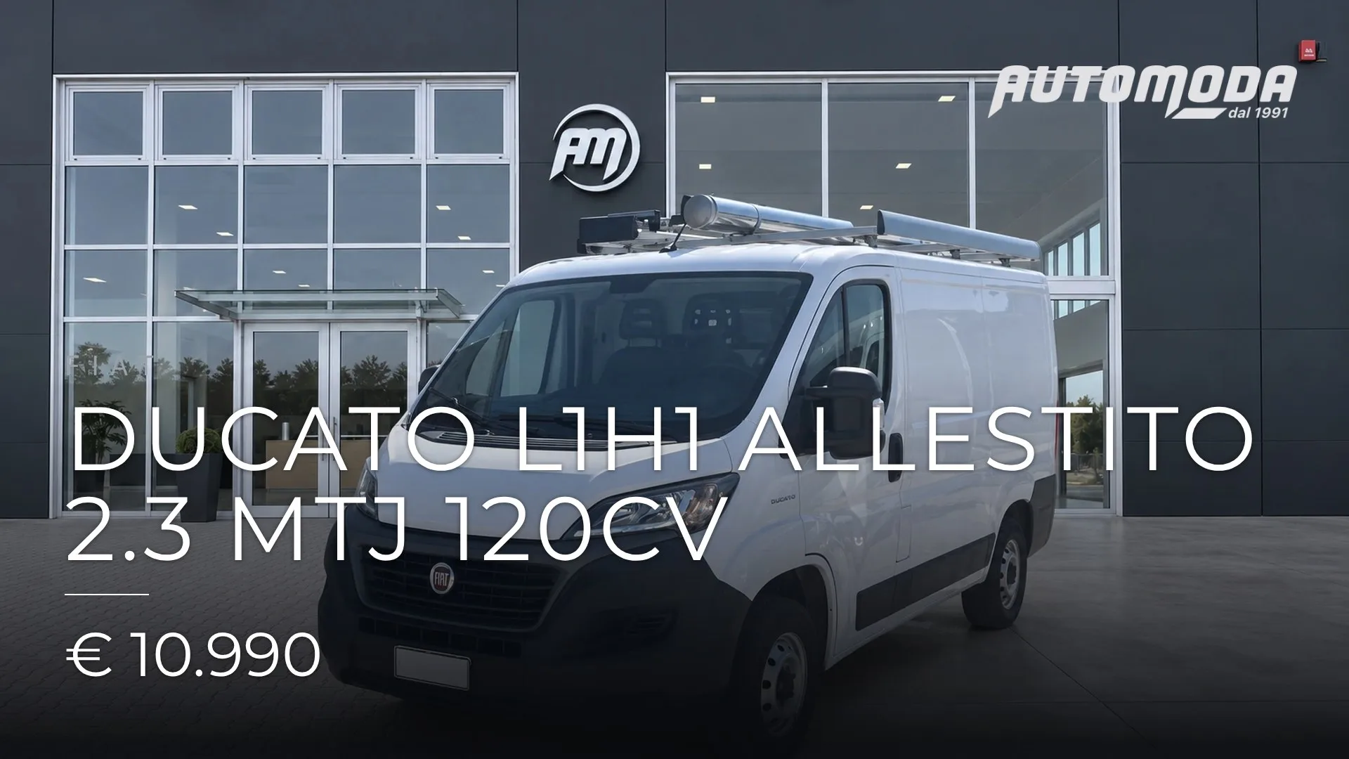 FIAT Ducato L1H1 ALLESTITO 2.3 MTJ 120CV 2021