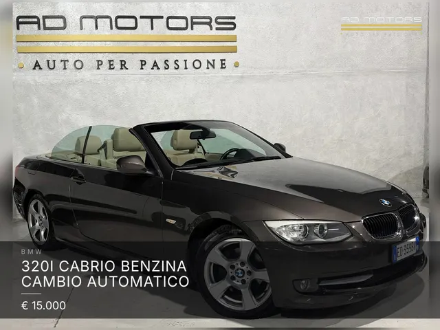 BMW 320i Cabrio Benzina Cambio Automatico 2010