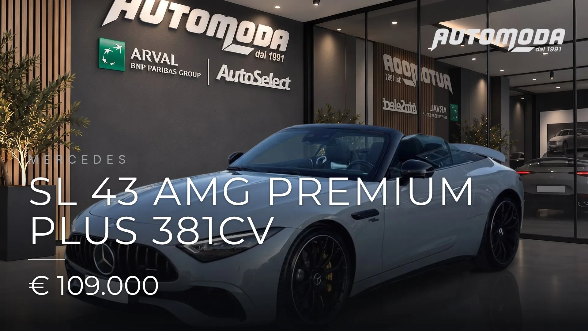 Mercedes SL 43 AMG Premium Plus 381CV 2024