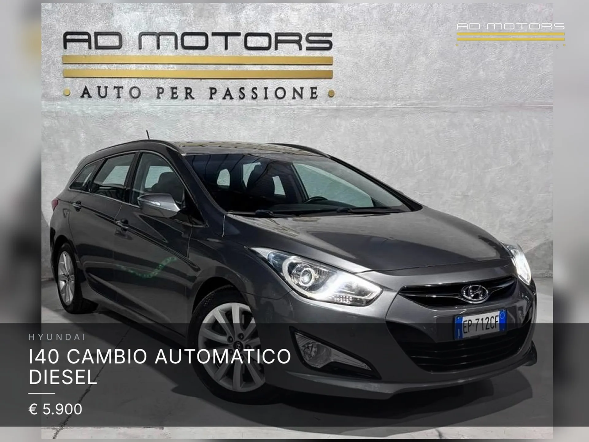 Hyundai i40 Cambio Automatico Diesel 2013