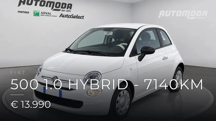 Fiat 500 1.0 Hybrid - 7140km 2023