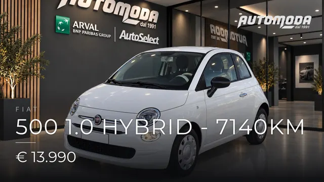 Fiat 500 1.0 Hybrid - 7140km 2023