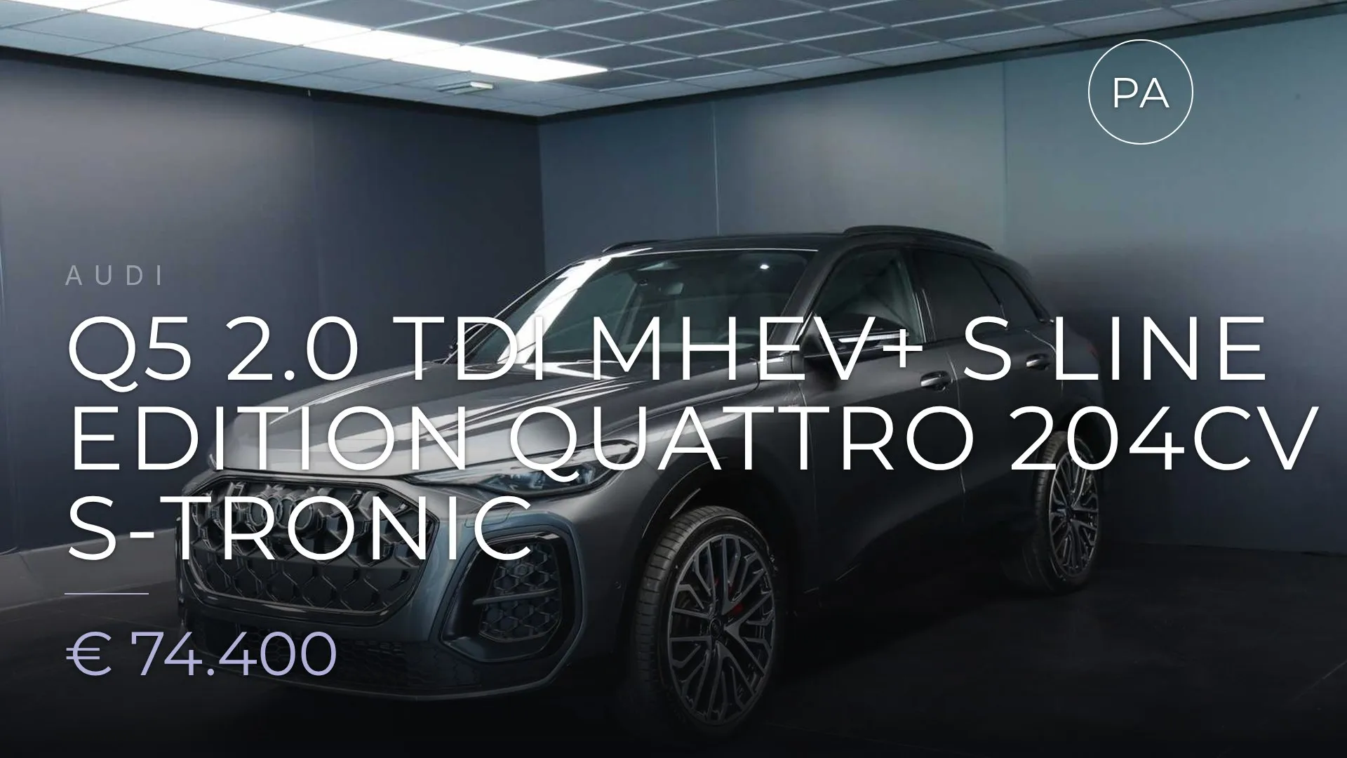 Audi Q5 2.0 tdi mhev+ S line edition quattro 204cv s-tronic 2026