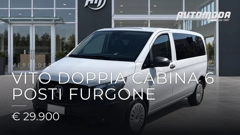 Mercedes VITO mixto 6 posti N1 km zero 2023