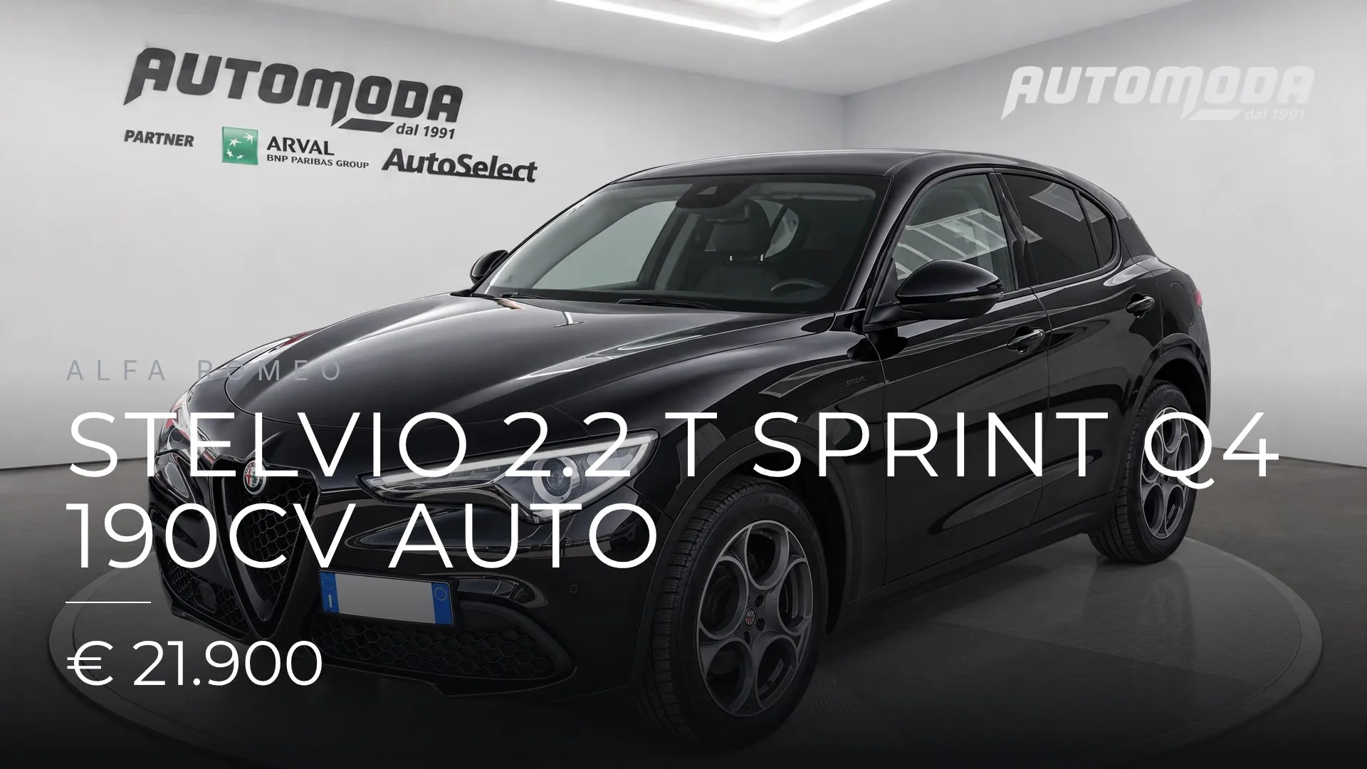 Alfa Romeo Stelvio 2.2 t Sprint Q4 190cv auto 2021