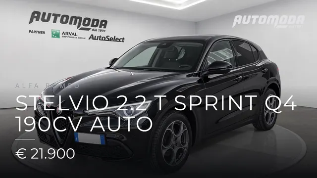 Alfa Romeo Stelvio 2.2 t Sprint Q4 190cv auto 2021