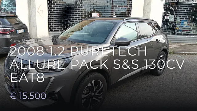 Peugeot 2008 1.2 puretech Allure Pack s&s 130cv eat8 2021