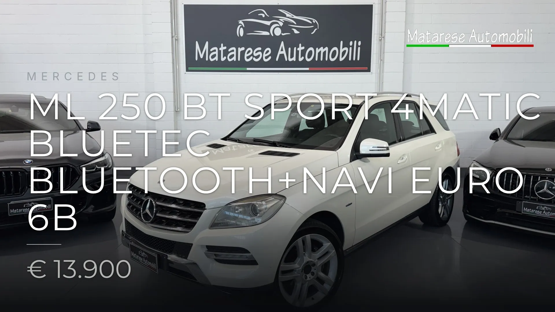 Mercedes ML 250 bt Sport 4Matic BlueTec Bluetooth+Navi Euro 6B 2011