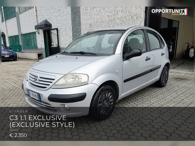 Citroen C3 1.1 Exclusive (exclusive style) 2009
