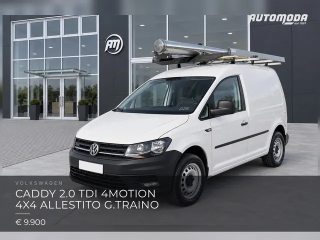Volkswagen Caddy 2.0 TDI 4MOTION 4X4 ALLESTITO G.TRAINO 2019