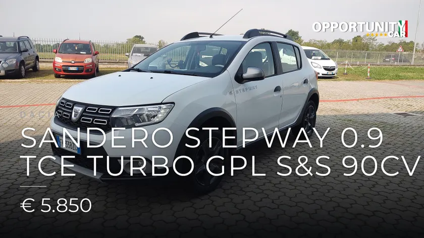 Dacia Sandero Stepway 0.9 tce turbo Gpl s&s 90cv 2017