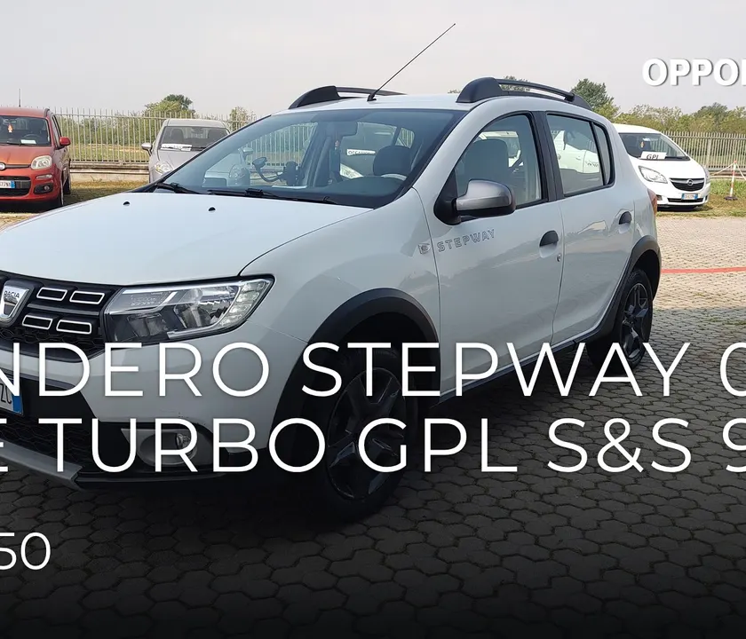 Dacia Sandero Stepway 0.9 tce turbo Gpl s&s 90cv 2017