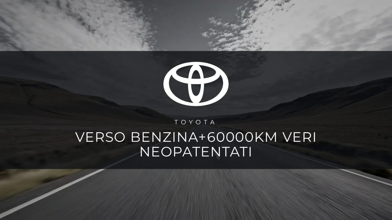 Toyota Verso Benzina+60000km VERI Neopatentati 2016