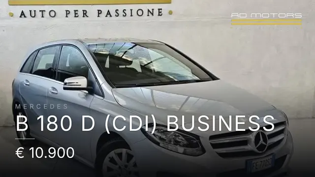 Mercedes B 180 d (cdi) Business 2016