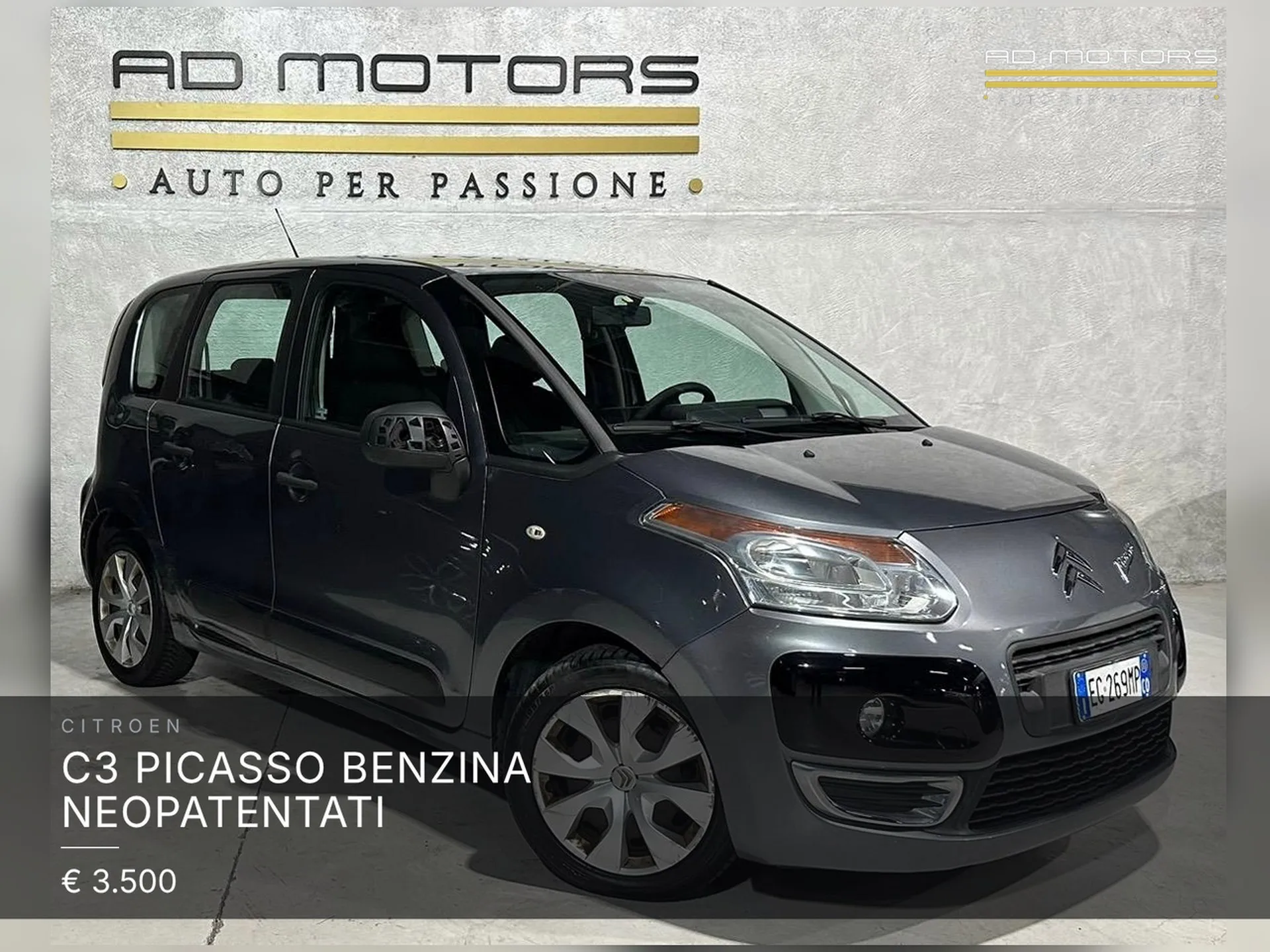 Citroen C3 Picasso Benzina Neopatentati 2011