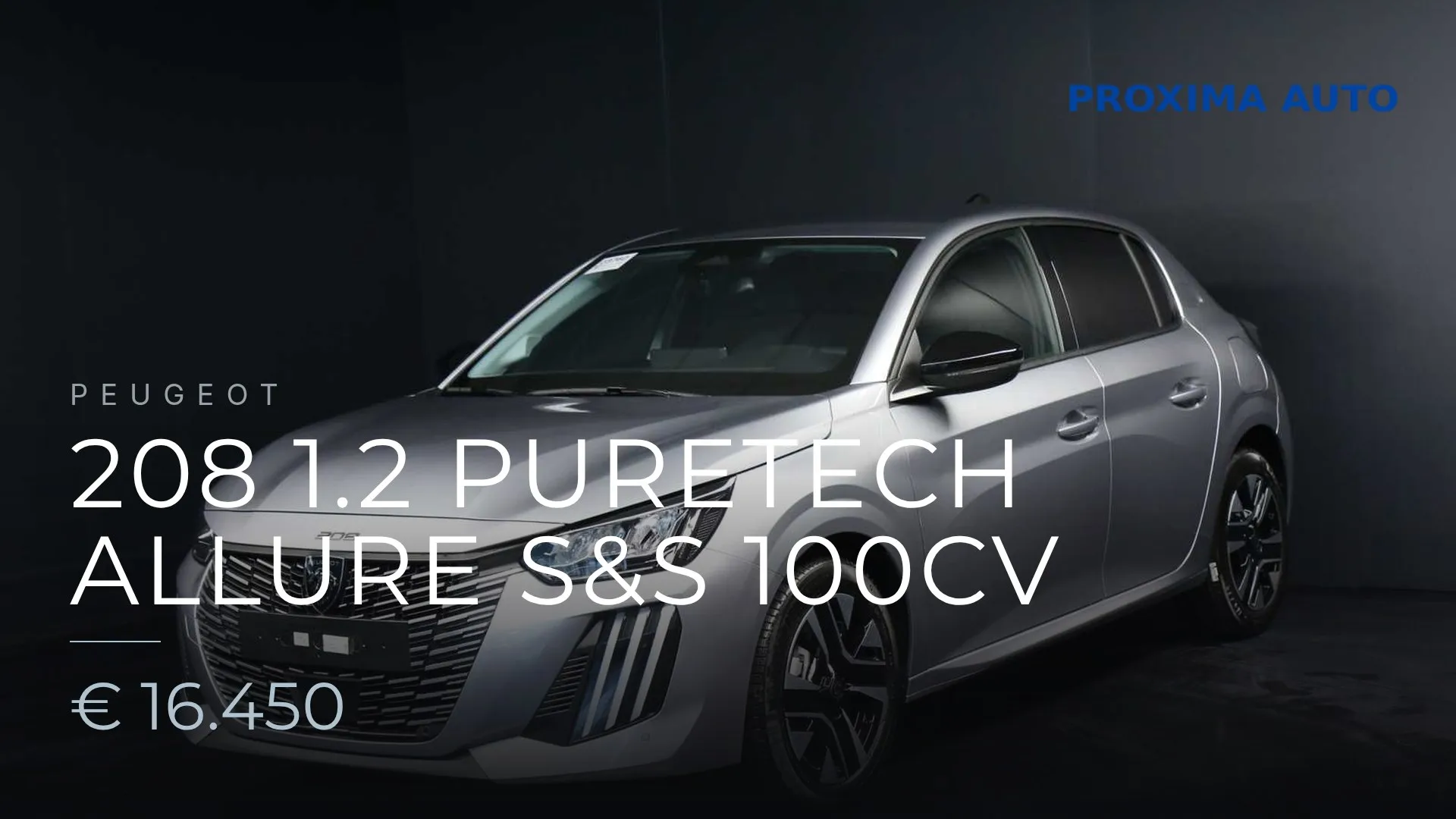Peugeot 208 1.2 puretech Allure s&s 100cv 2026