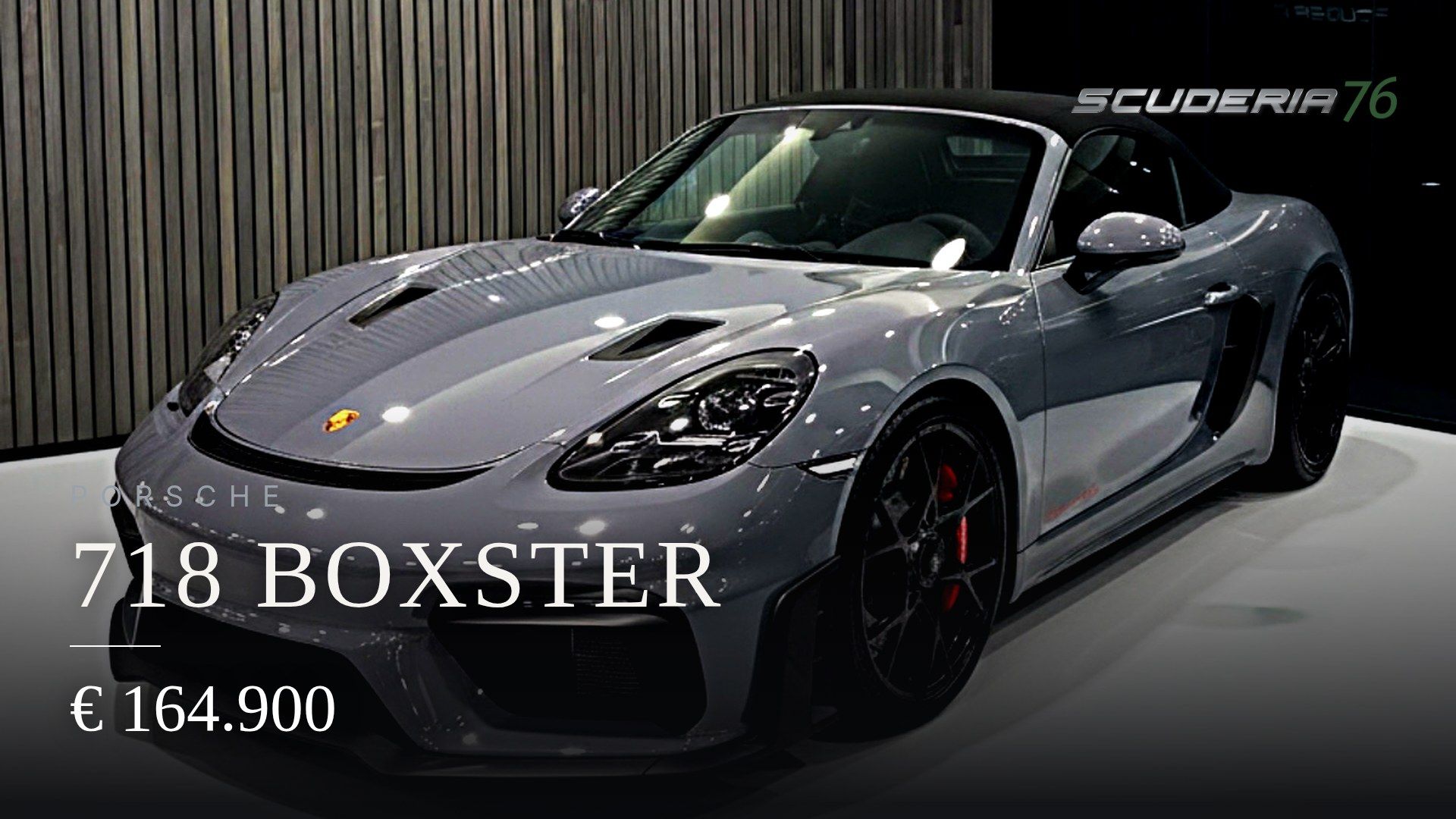 Porsche 718 Boxster IV 2016 2025