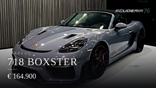Porsche 718 Boxster IV 2016 2025