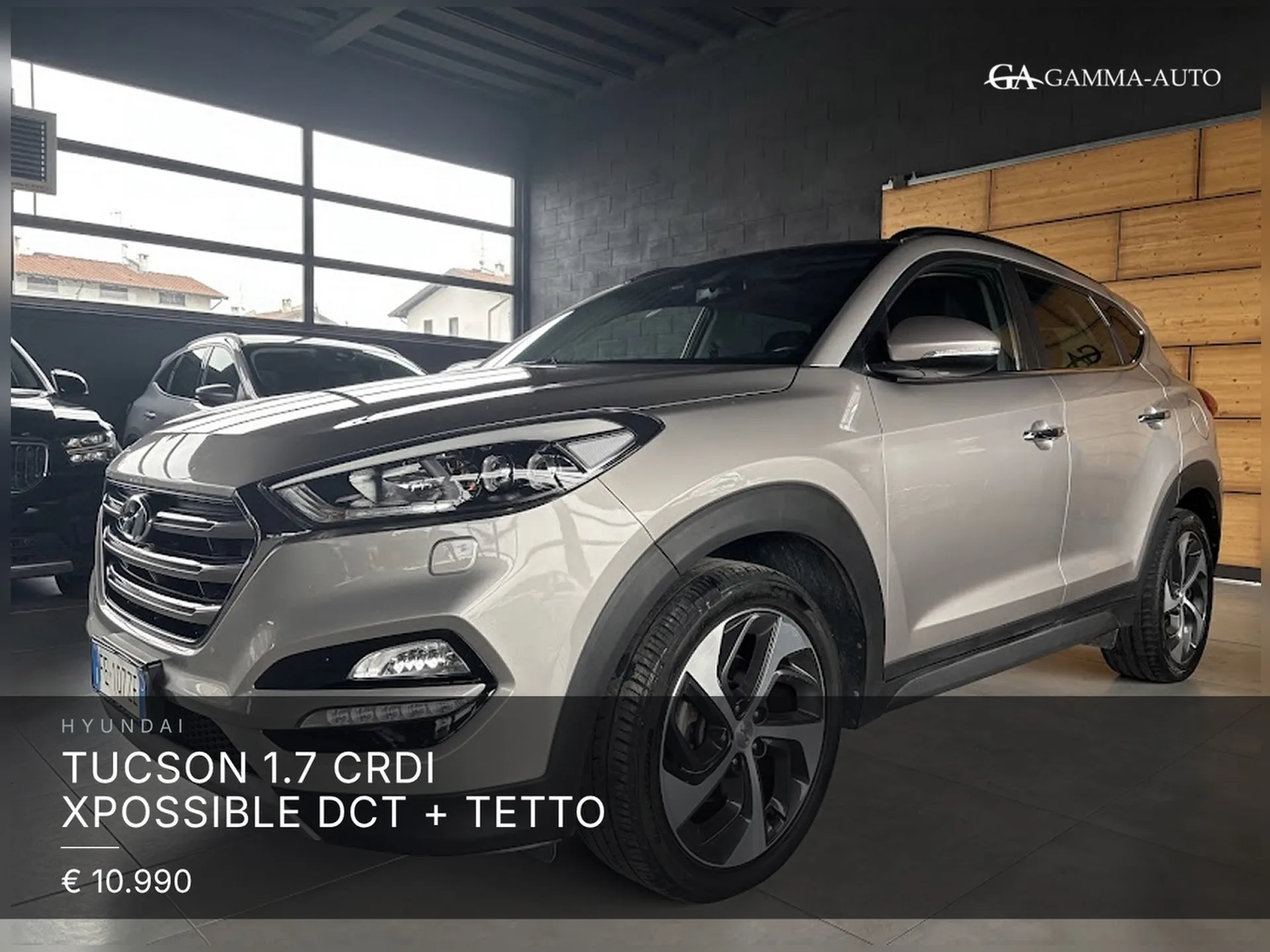 Hyundai Tucson 1.7 crdi Xpossible dct + tetto 2016