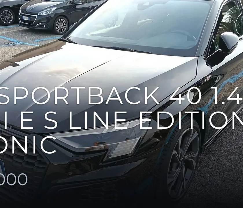 Audi A3 Sportback 40 1.4 tfsi e S line edition s-tronic 2024