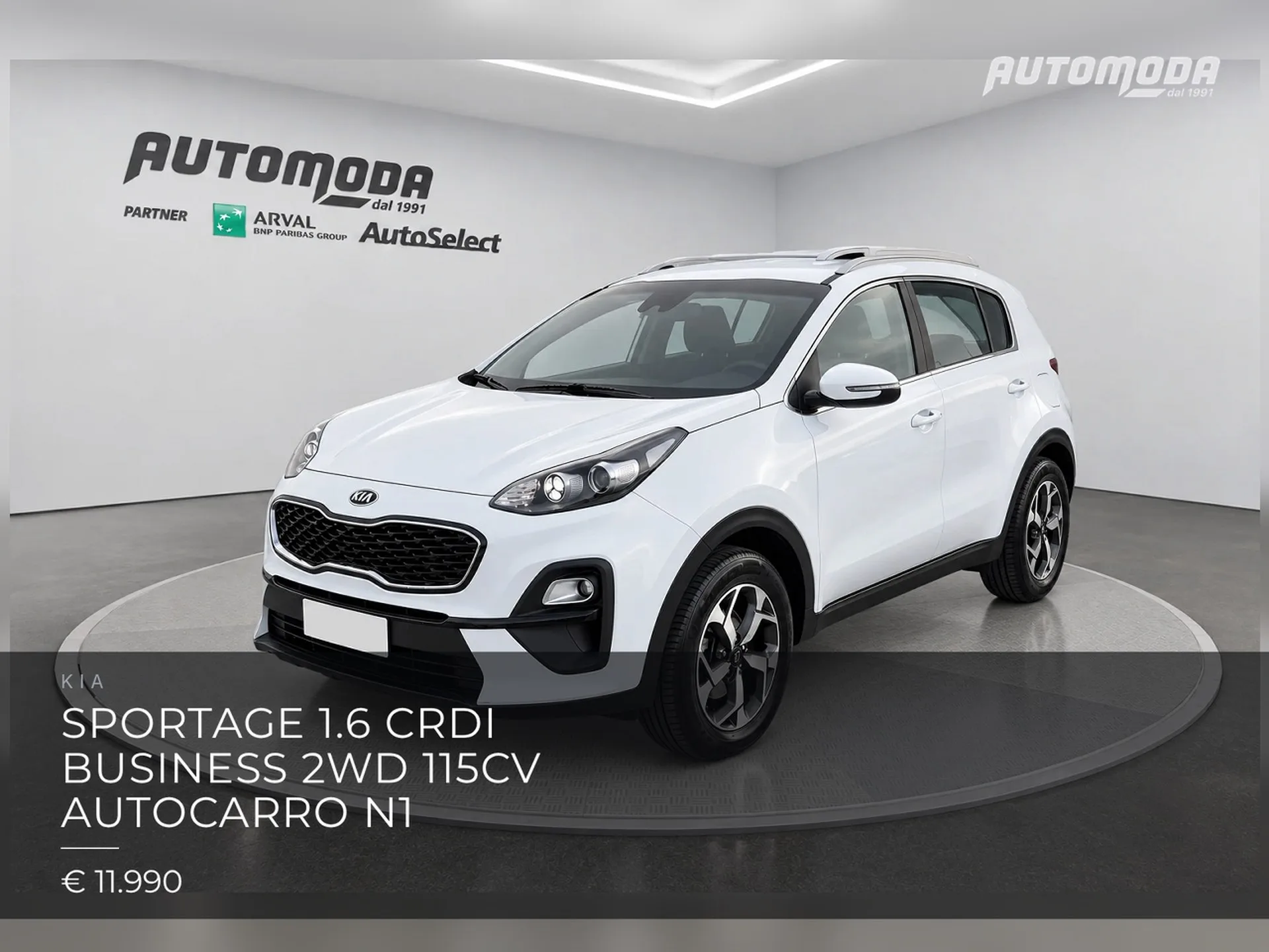 Kia Sportage 1.6 crdi Business 2wd 115cv Autocarro N1 2021