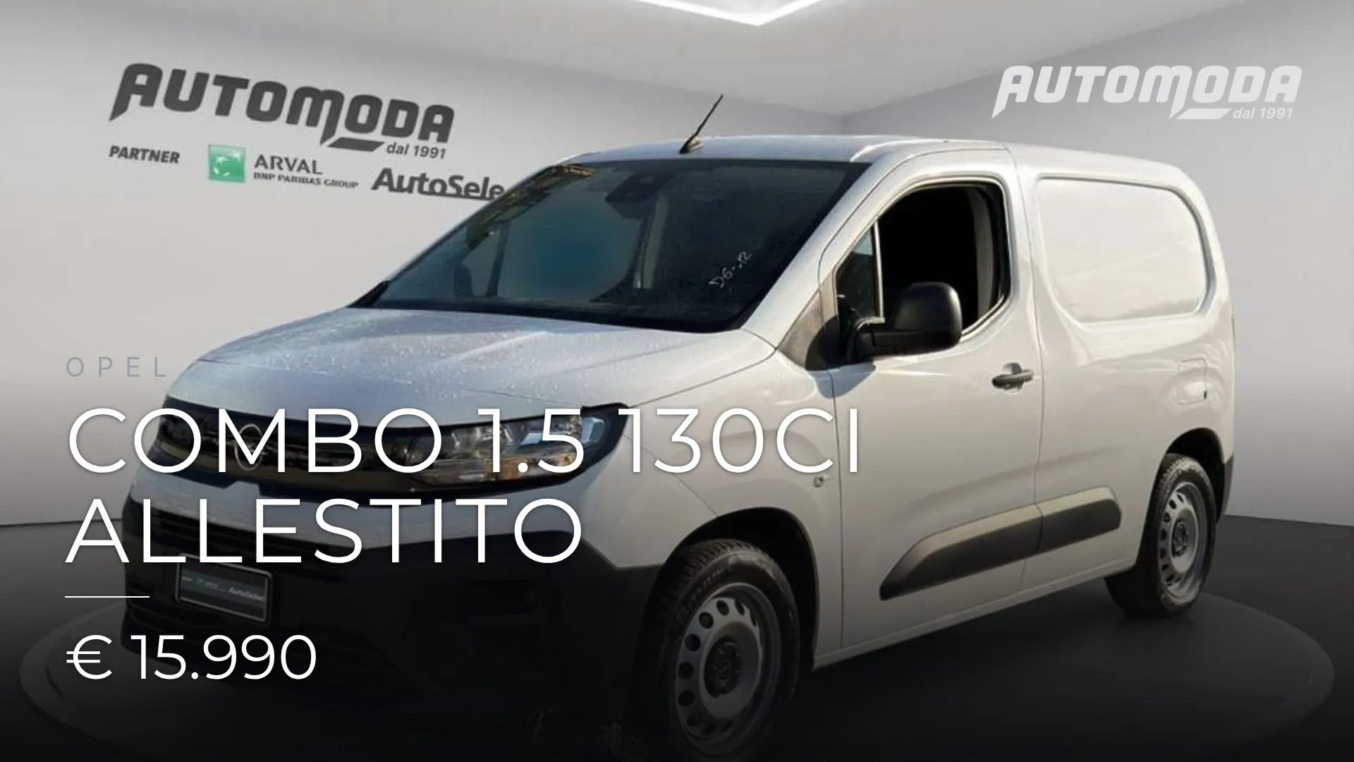 OPEL Combo 1.5 130CI ALLESTITO 2025