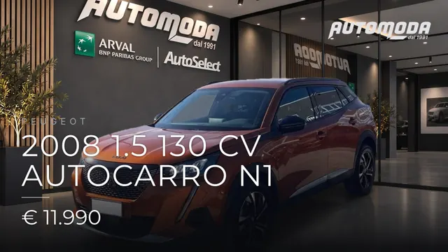 Peugeot 2008 1.5 130 CV AUTOCARRO N1 2022