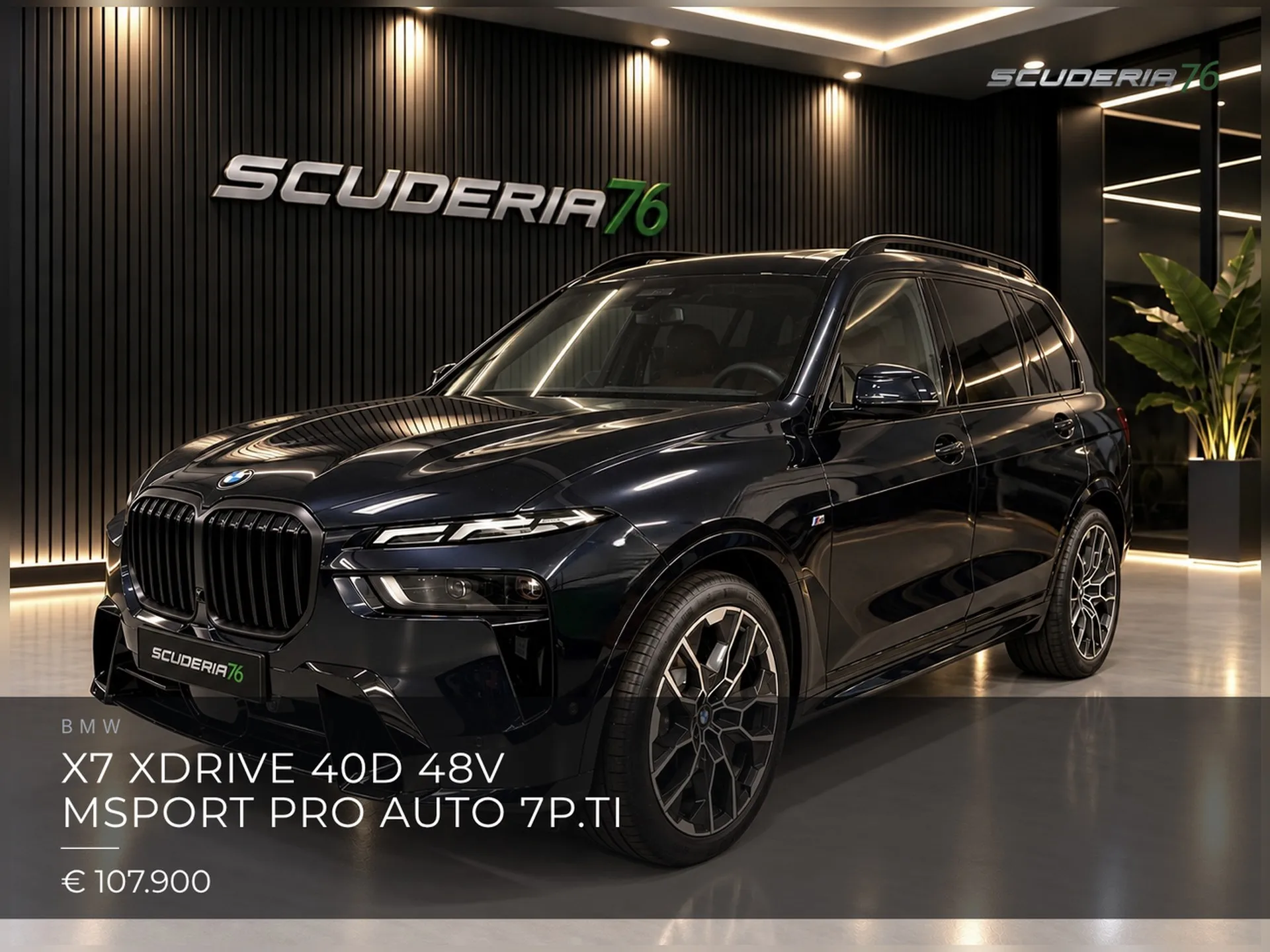 BMW X7 xdrive 40d 48V MSport Pro auto 7p.ti 2026