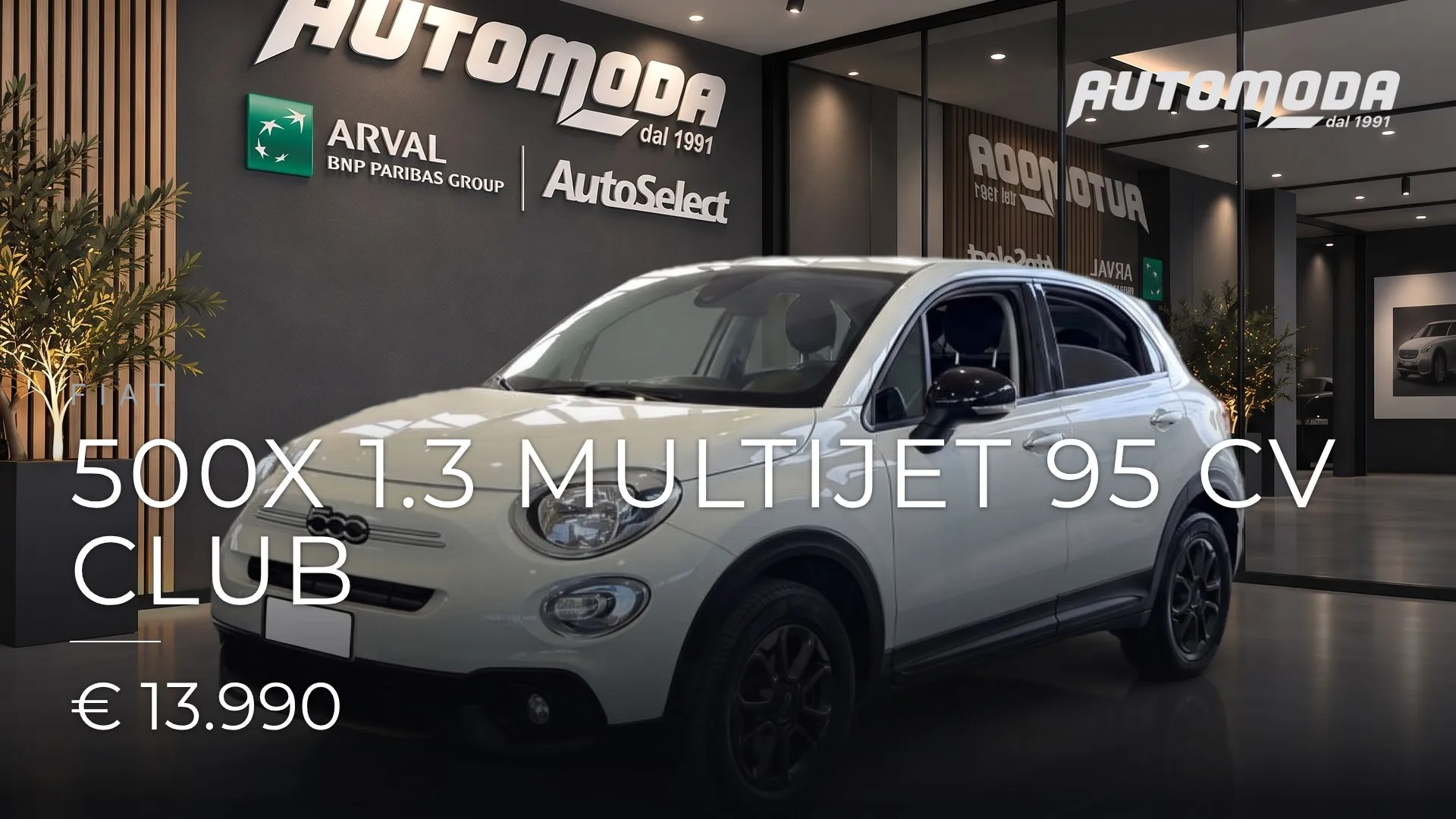 Fiat 500X 1.3 MultiJet 95 CV CLUB 2023
