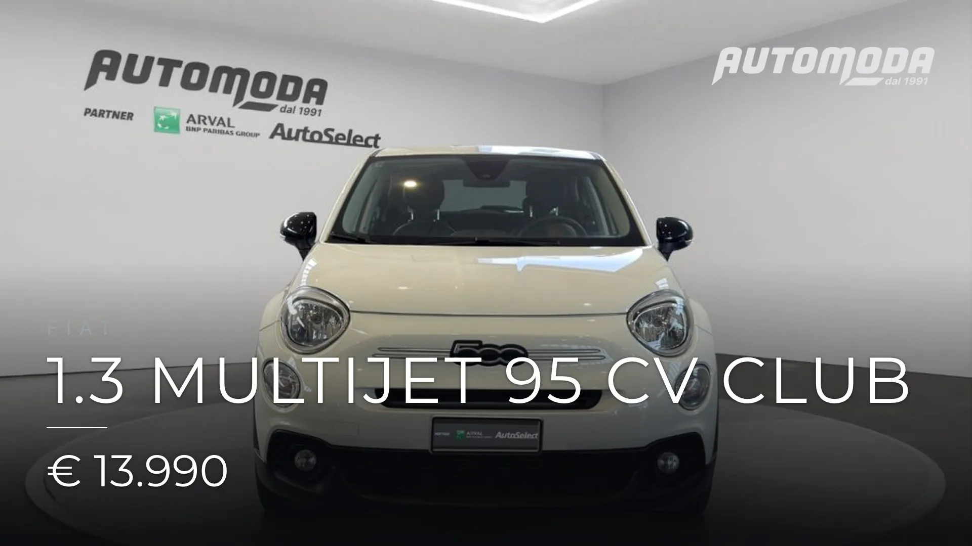 Fiat 1.3 MultiJet 95 CV CLUB 2023